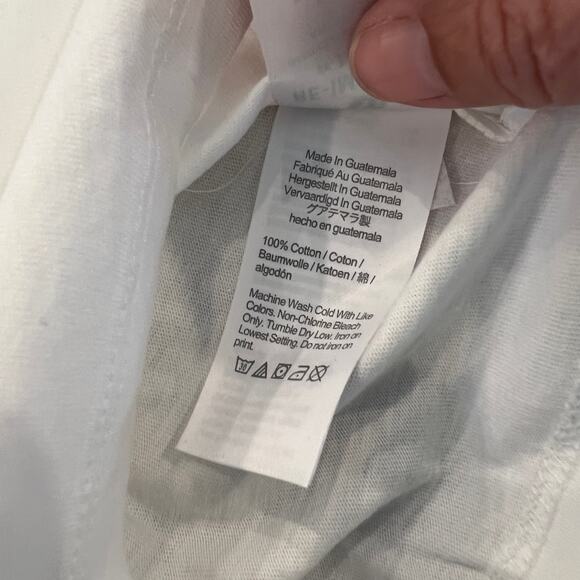 NWT J. Crew Girls' White W/Heart Dalmatian Long Sleeve Graphic Tee - Picture 7 of 7